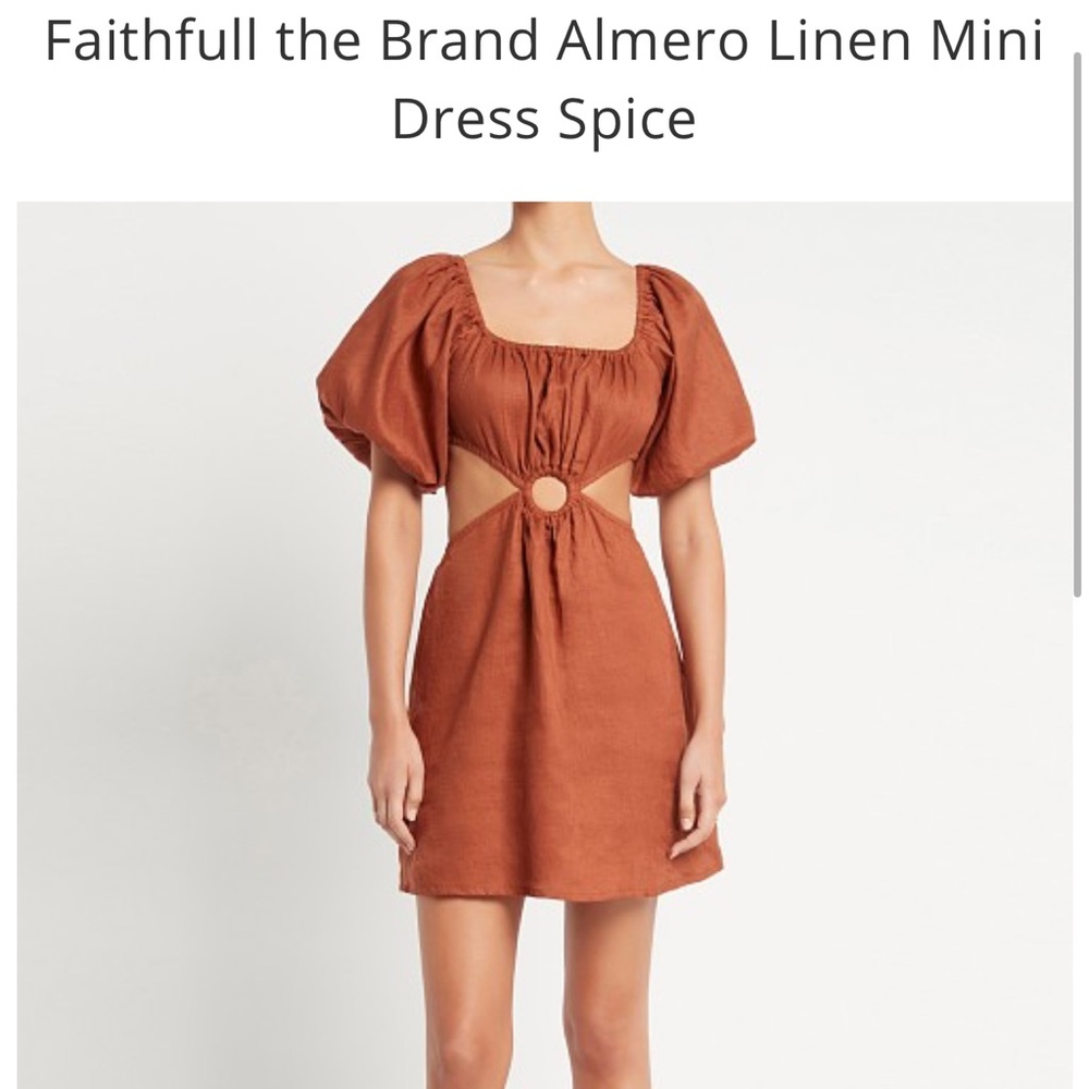 Faithfull the Brand Almero Linen Dress